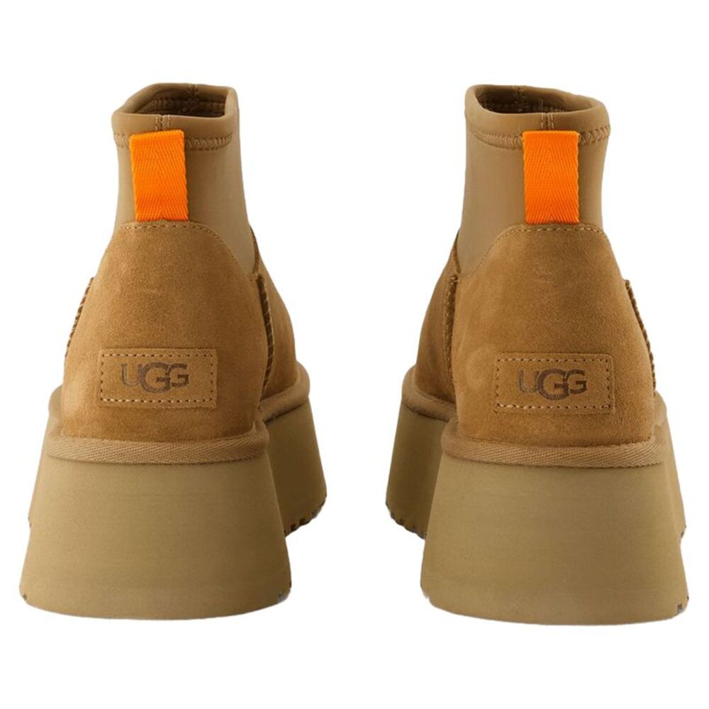 W Classic Mini Dipper Boots - UGG - Leather - Brown - Picture 3 of 3
